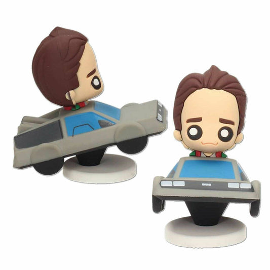 Zurück in die Zukunft Marty McFly in DeLorean Pokis Minifigur