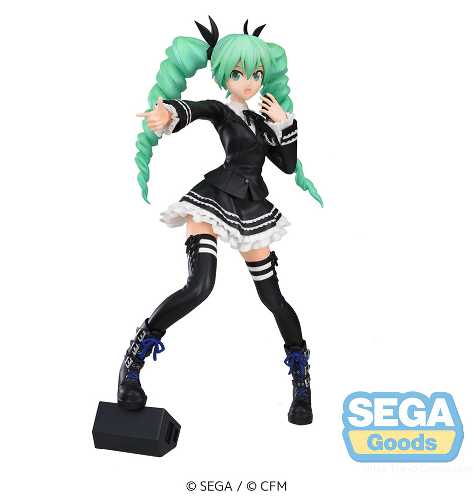 Hatsune Miku - Hatsune Miku SPM Prize Figure (Project DIVA Future Tone Dark Angel Ver.)
