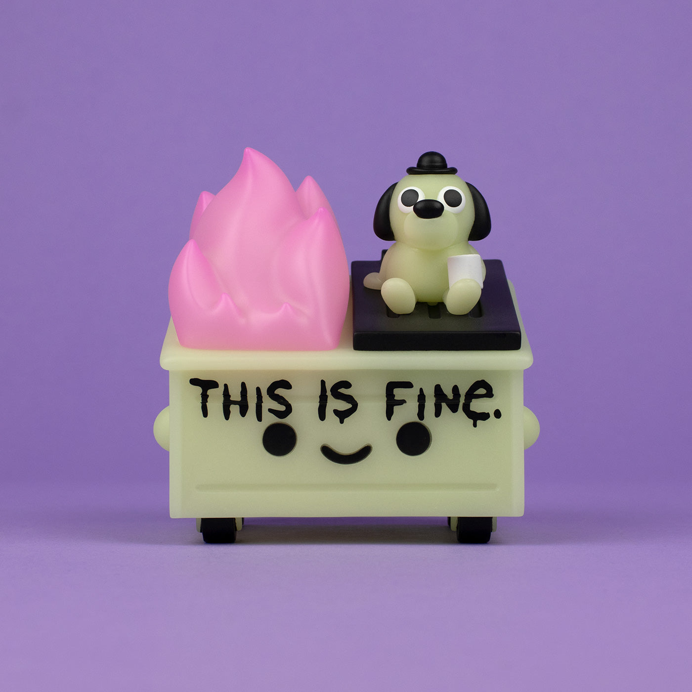 100% Soft: Dumpster Fire, This is Fine (GITD)
