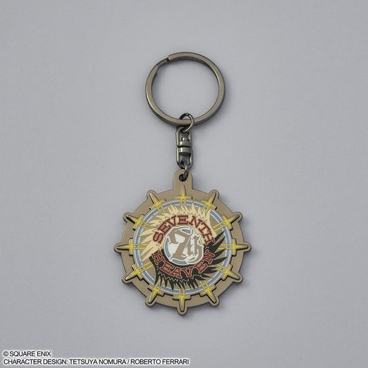 FINAL FANTASY VII REBIRTH Metal Keychain - SEVENTH HEAVEN