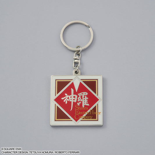 FINAL FANTASY VII REBIRTH Metal Keychain - SHINRA