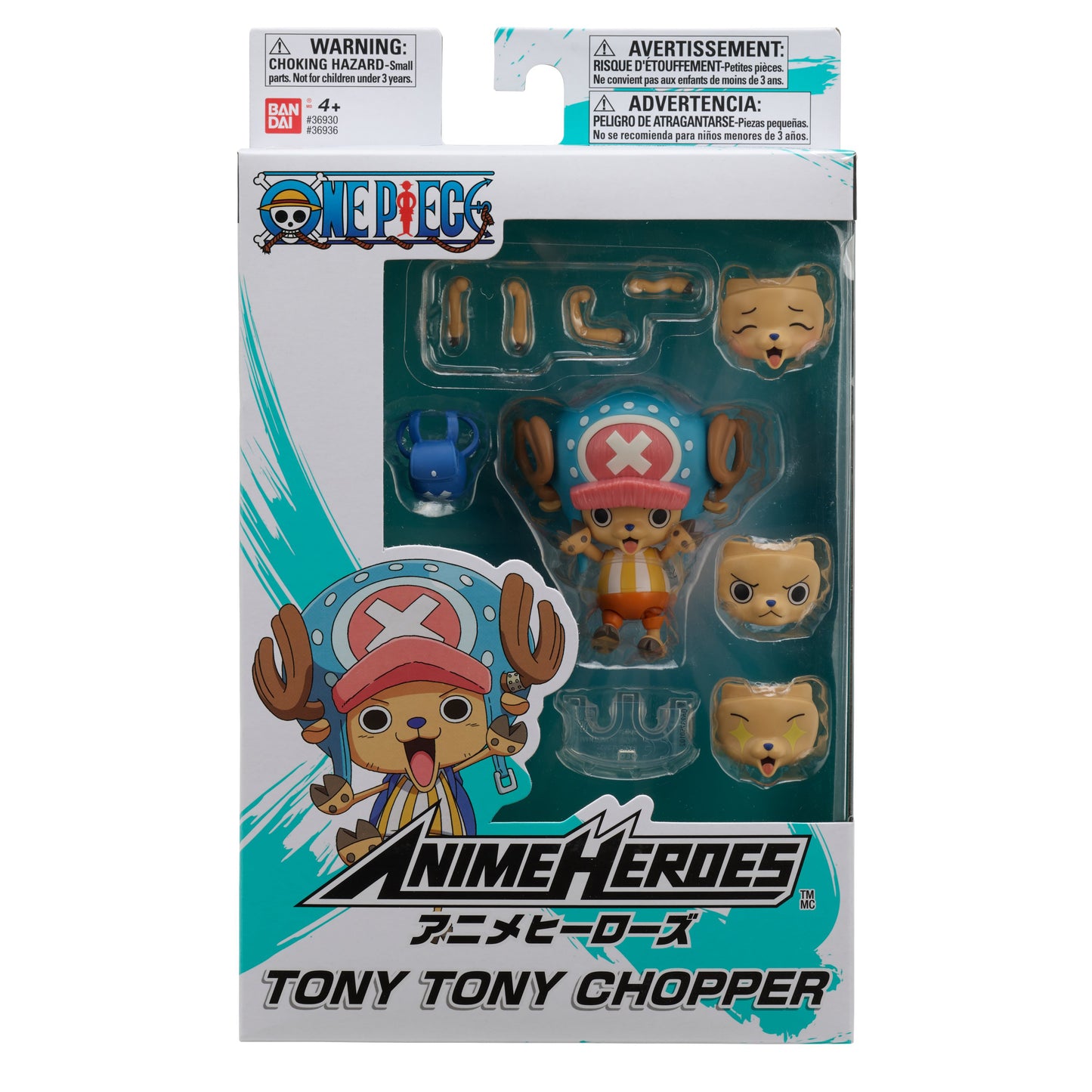 ANIME HEROES ONE PIECE CHOPPER 6.5 IN ACTION FIGURE