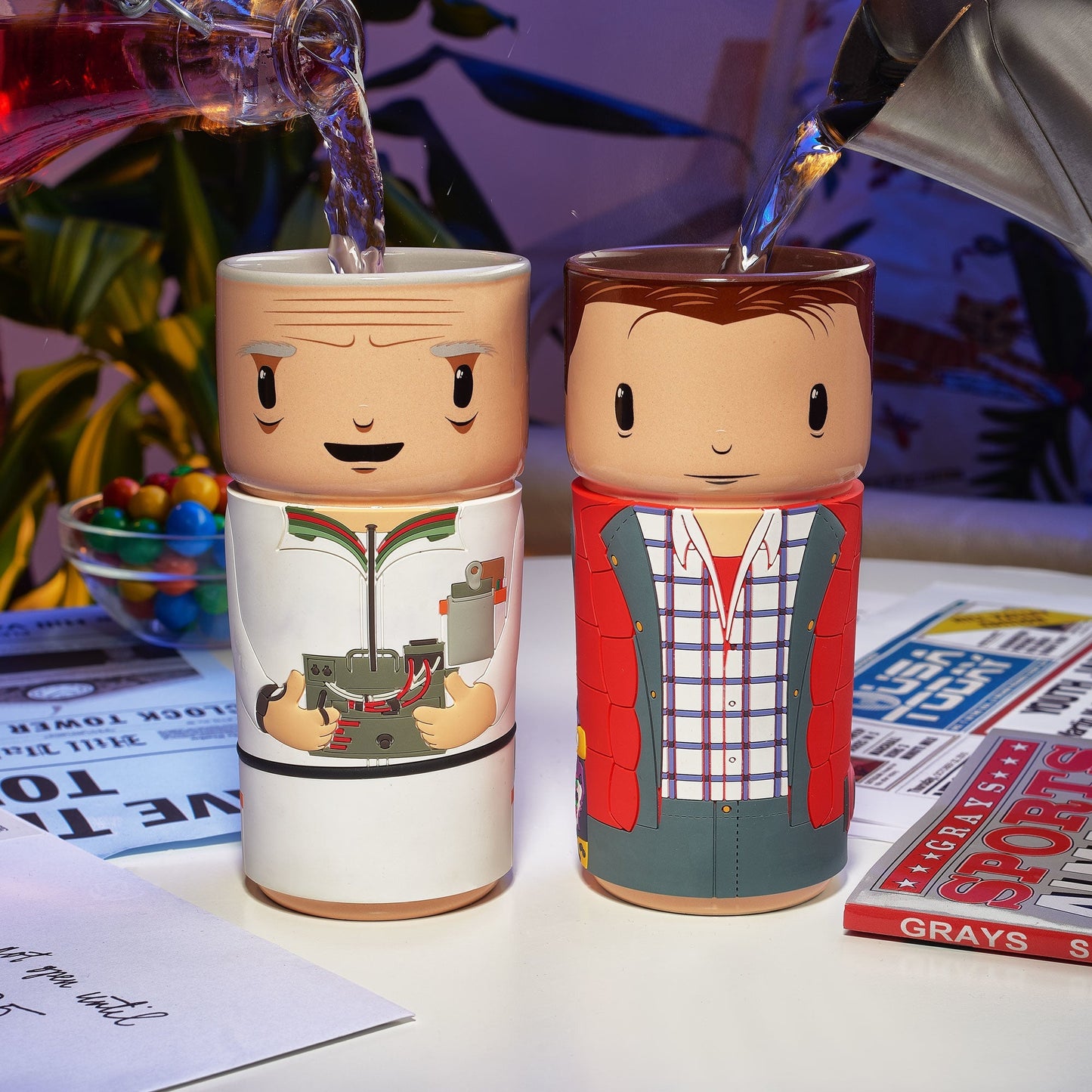 Zurück in die Zukunft 14oz Doc Brown CosCup