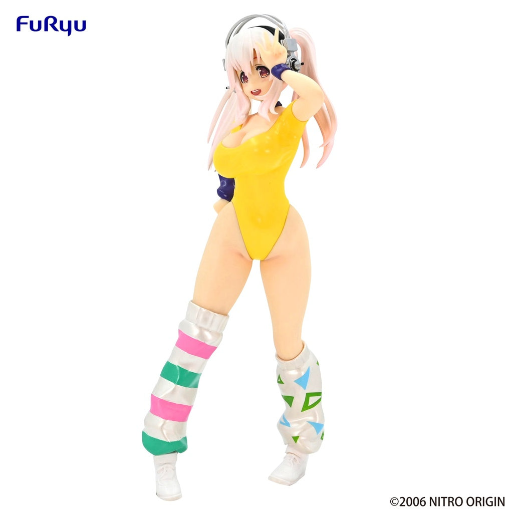 Super Sonico - Super Sonico 80's Yellow Outfit Figure
