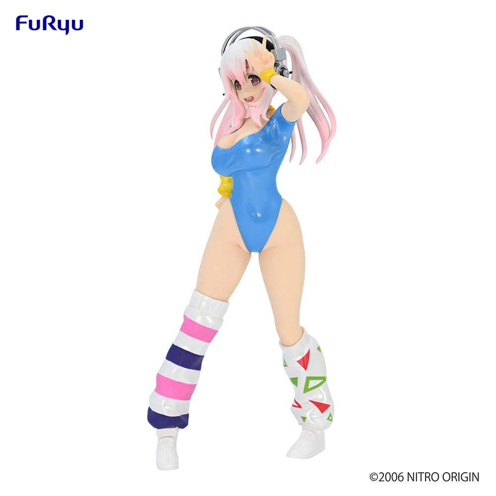Super Sonico - Super Sonico 80's Blue Outfit Figure