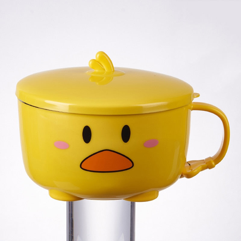 Enten-Ramen-Schüssel mit Deckel