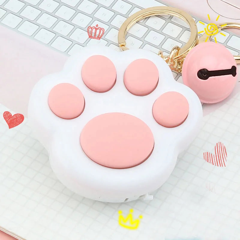 Cat Paw Memory Game Keychain