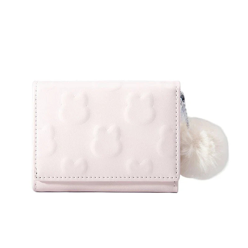Embossed Bunny Pattern Wallets
