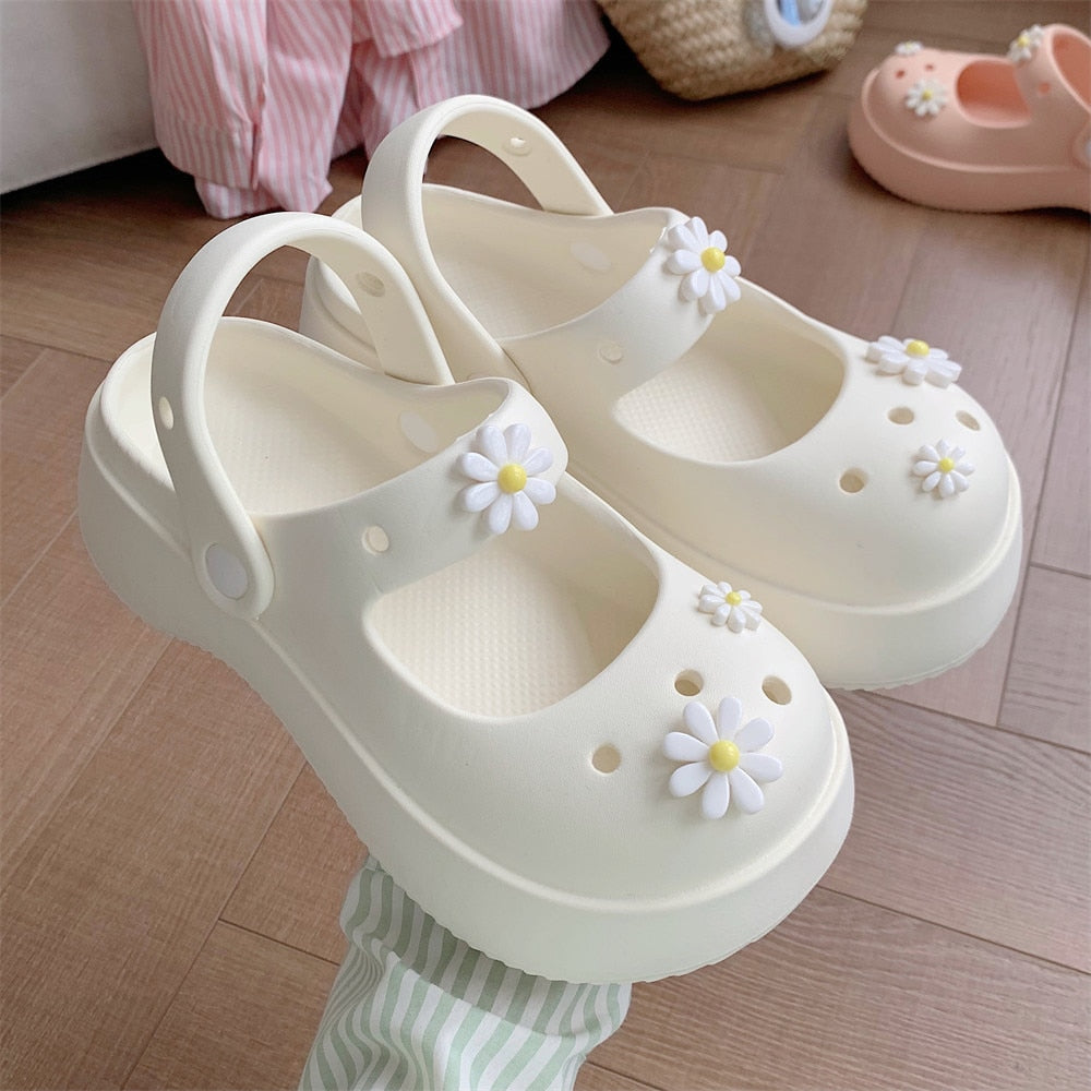 Mary Jane Flower Shoes – Super Anime Store