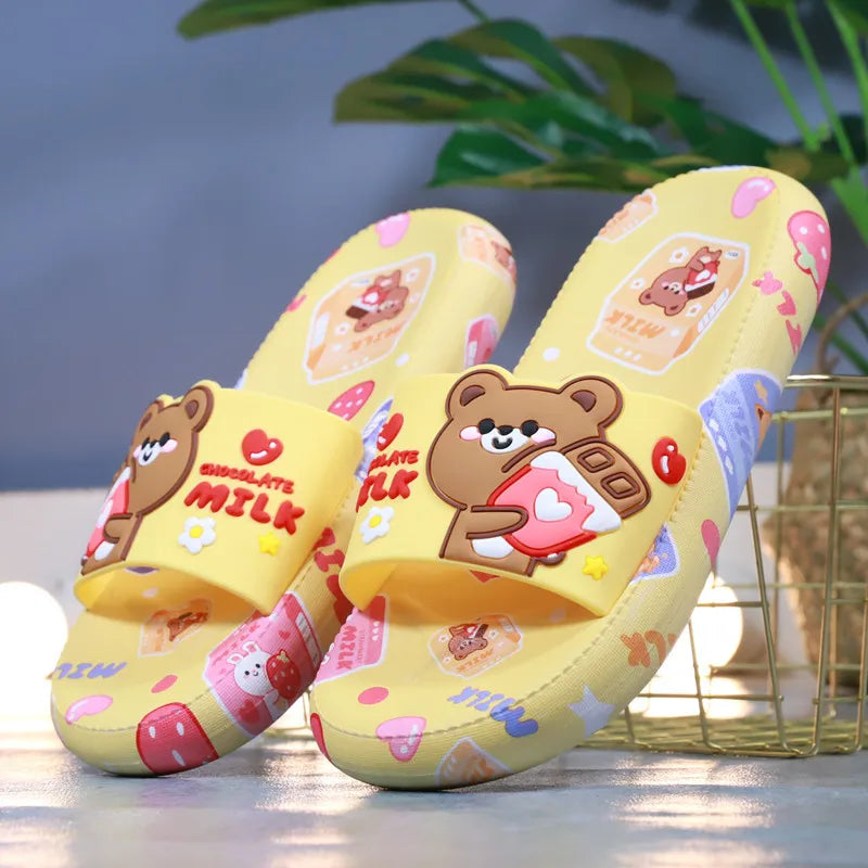 Schokoladenmilchbär-Sandalen