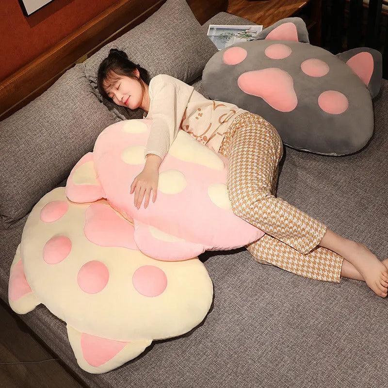 Giant Cat Paw Pillows