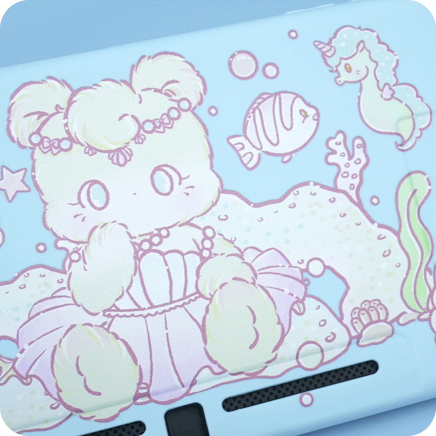Ocean Princess Bear Nintendo Switch Case