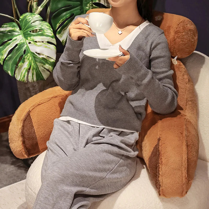 Capybara-Plüschkissen