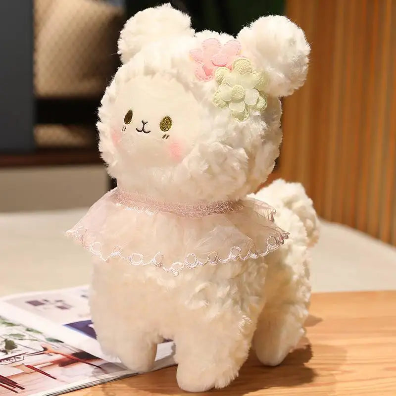 Cute Fluffy Alpaca Plushie