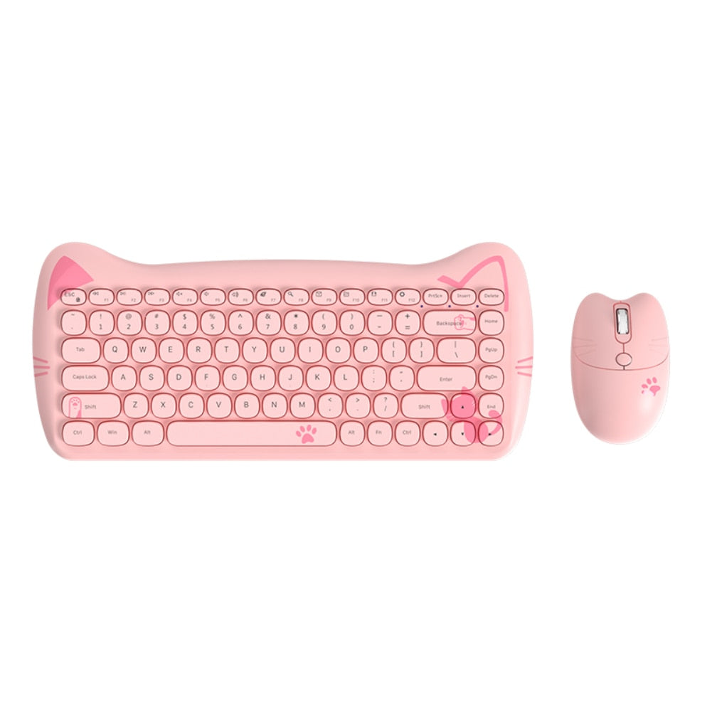 Cat Wireless Keyboard & Mouse – Super Anime Store