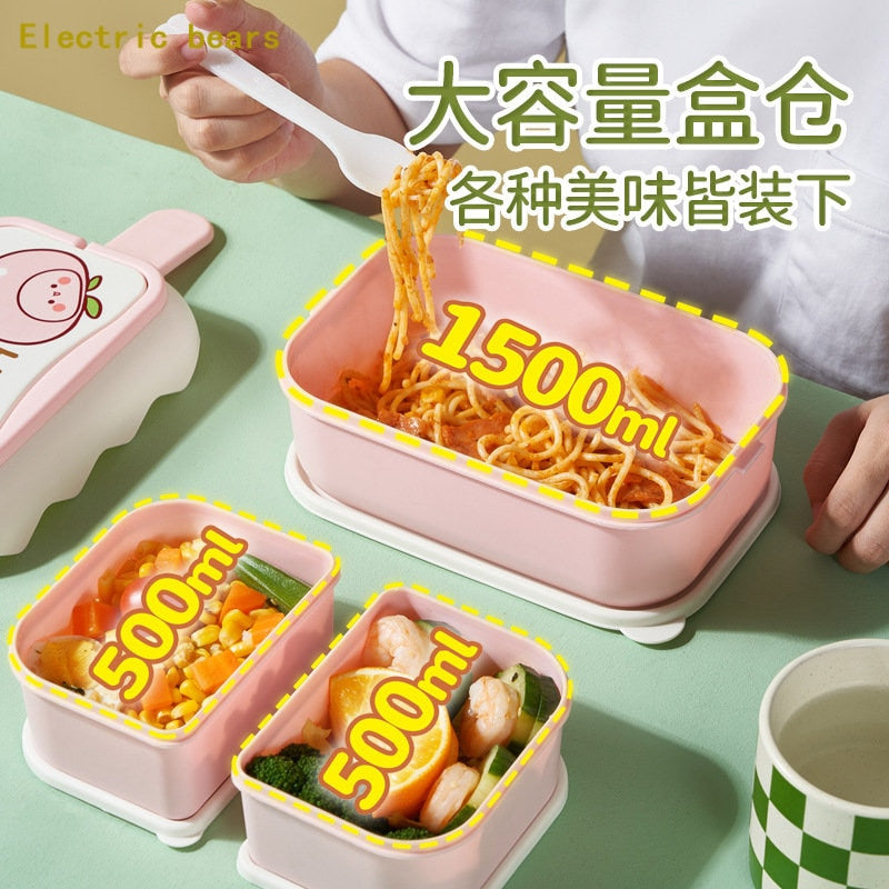 Peach Bento Box