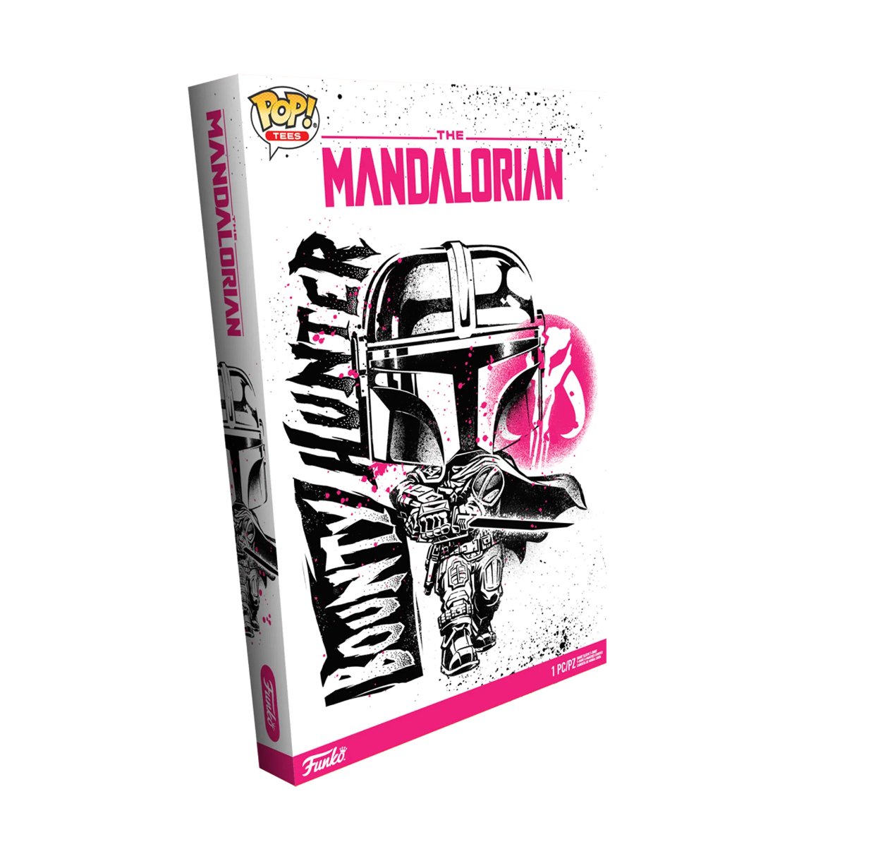 Kopfgeldjäger mit Darksaber Boxed Tee – The Mandalorian