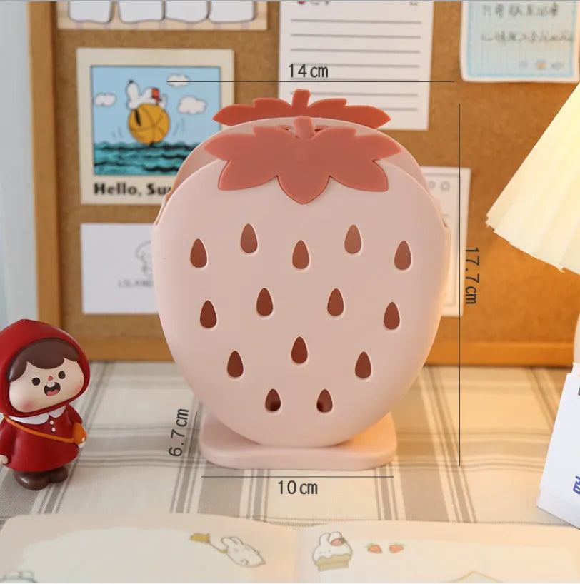 Strawberry Pen Holder