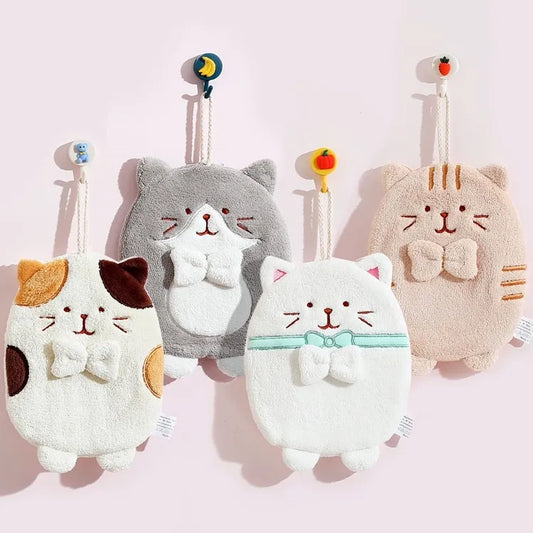 Elegante Katzenhandtücher