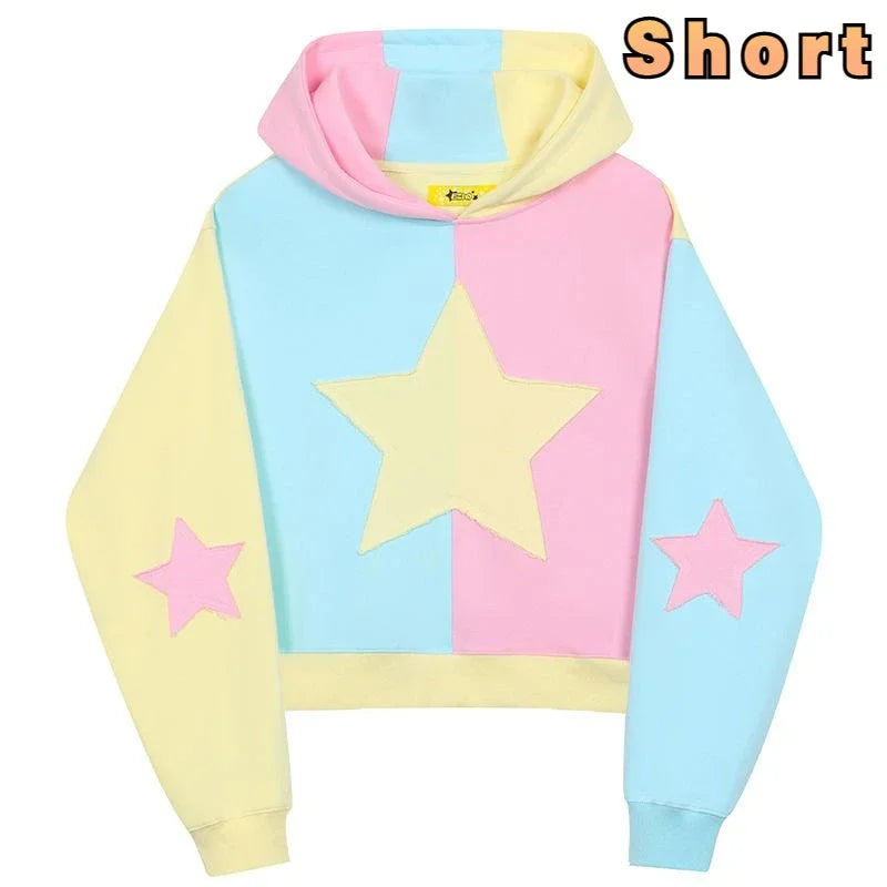 Pastel Star K-Pop Hoodie