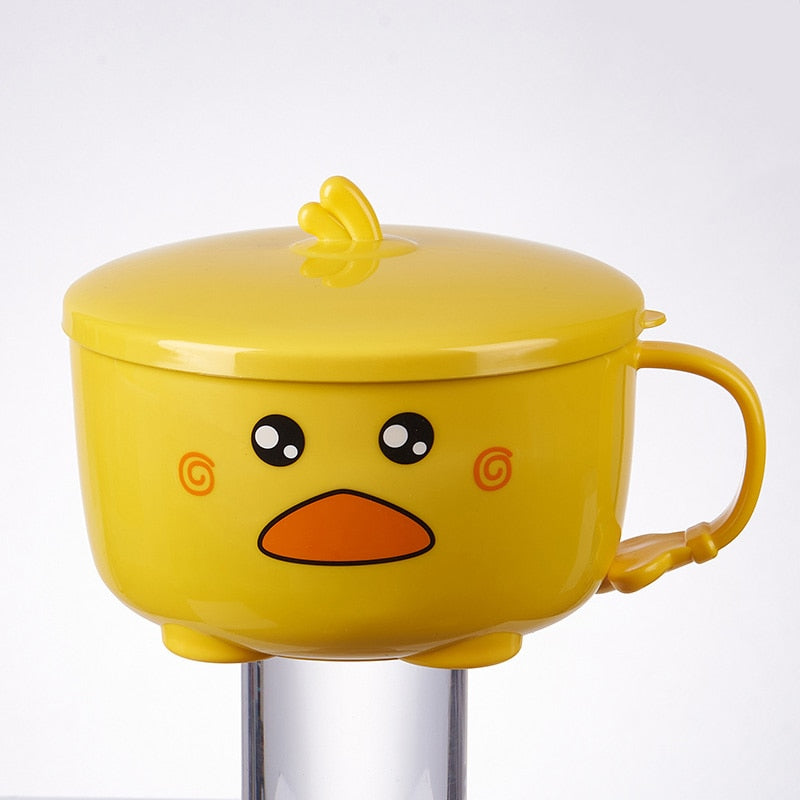 Enten-Ramen-Schüssel mit Deckel