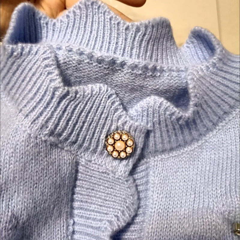 Süßer Cardigan-Pullover