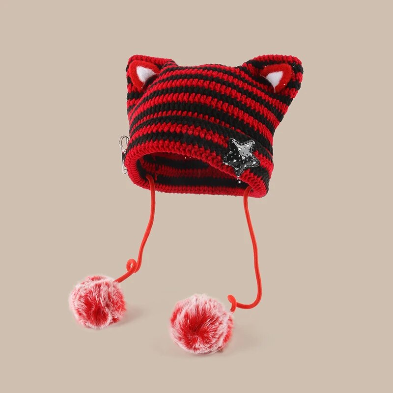 Katzenohren Beanie