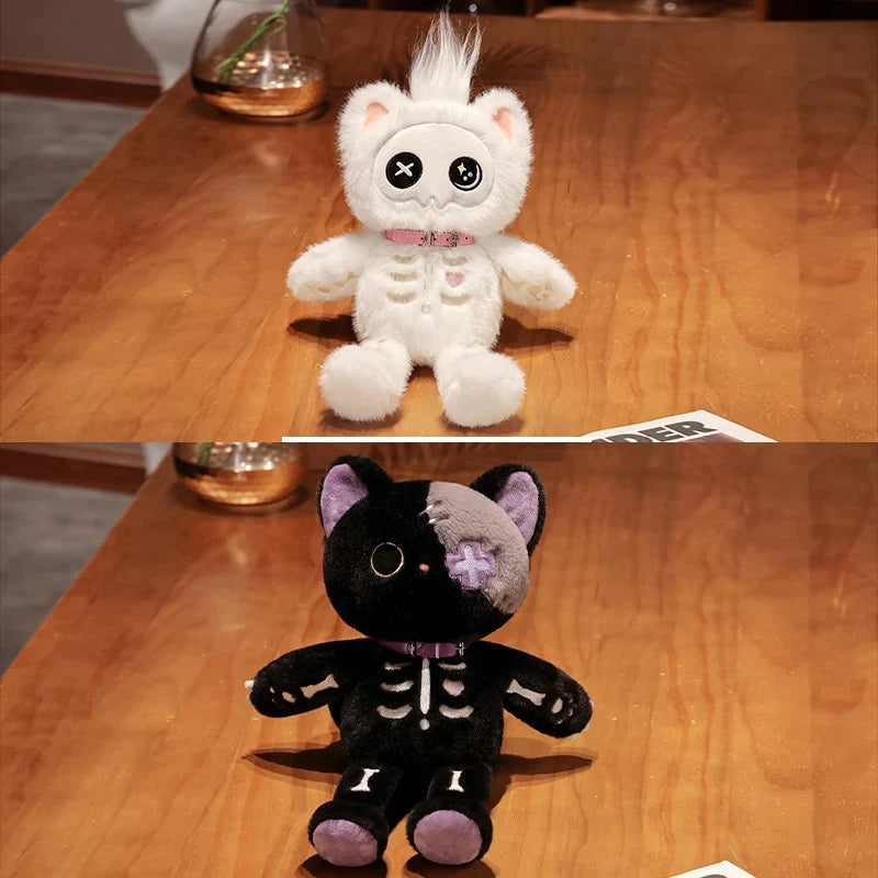 Skeleton Cat Plushies
