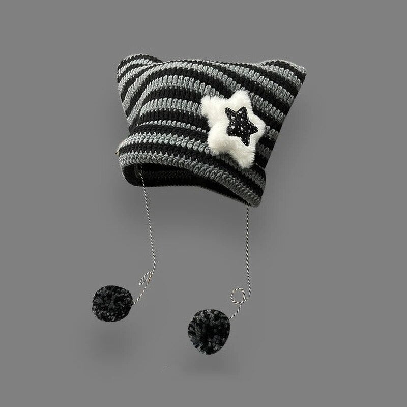 Katzenohren Beanie