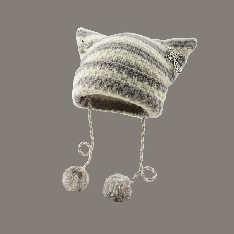Katzenohren Beanie