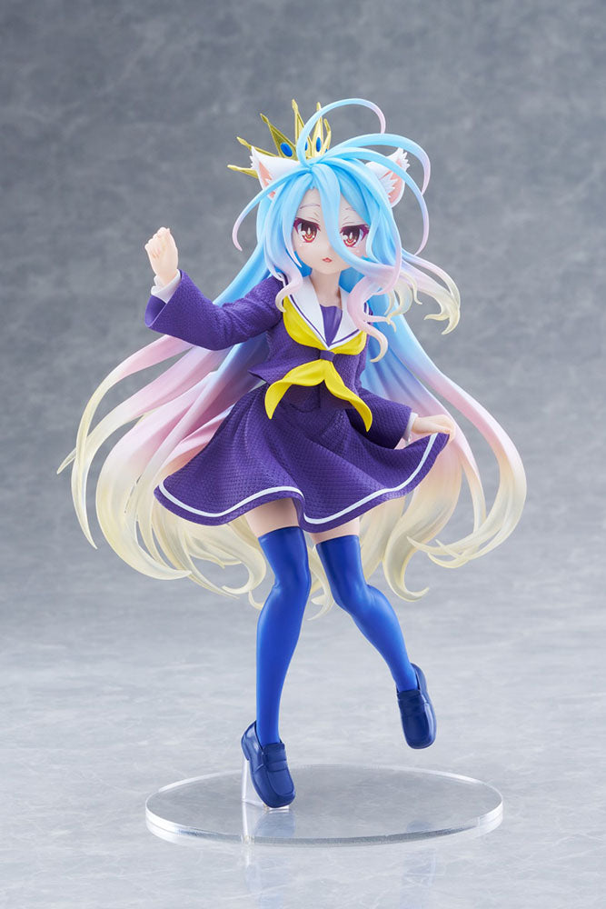 No Game No Life - Shiro Coreful Prize Figure (Cat Ear School Uniform Ver.)
