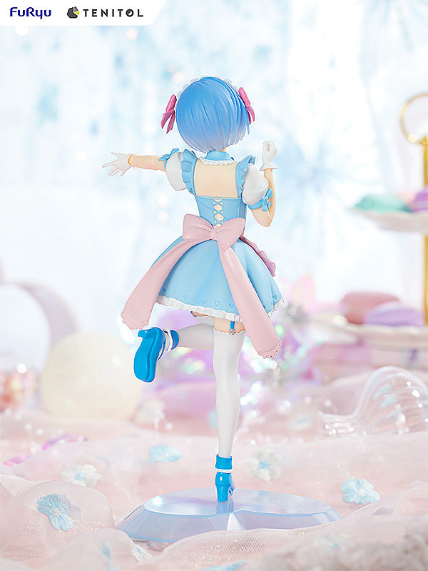 TENITOL Re:Zero Yumekawa Maid Rem & Ram: Set With Bonus Figure
