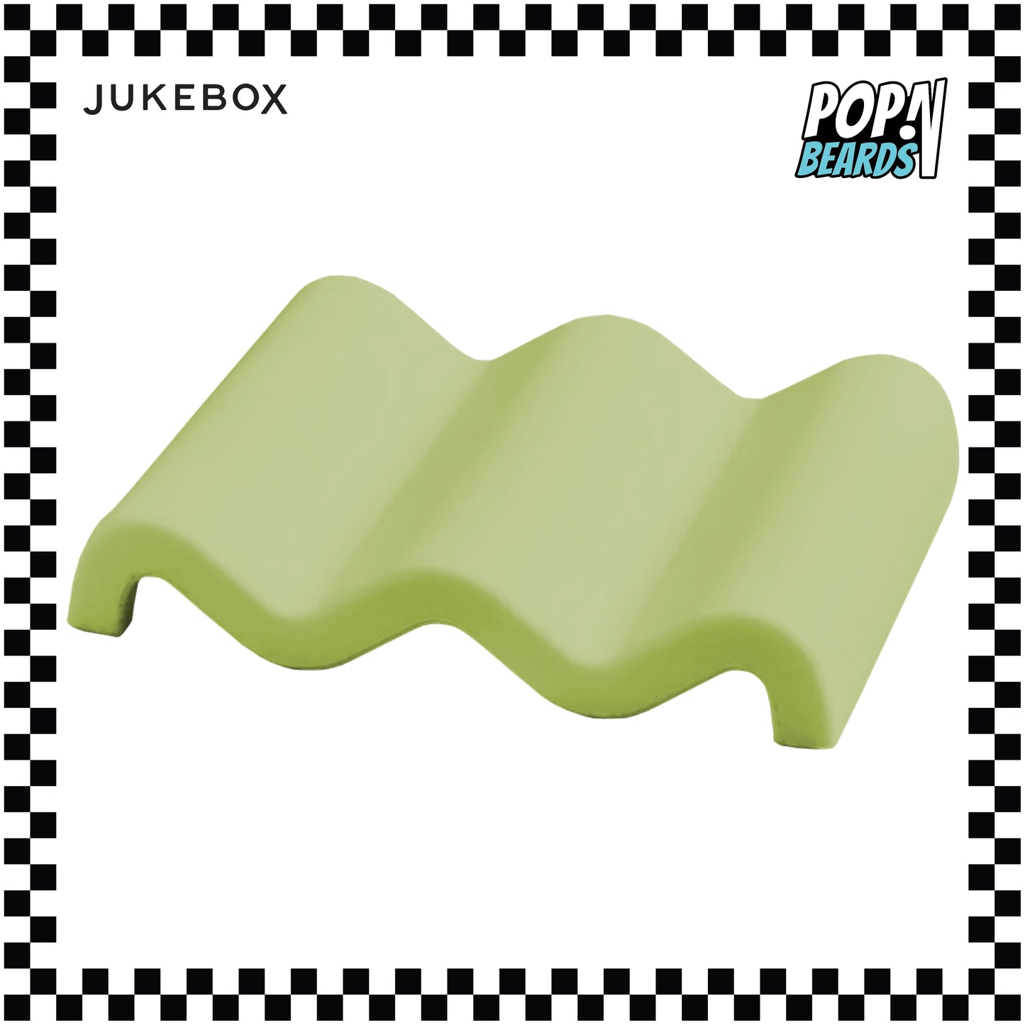 JukeBox: Wavy Dish, Light Green