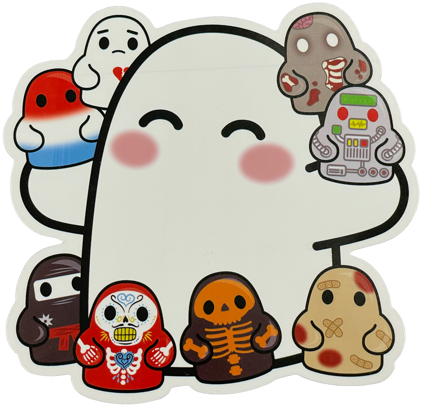 Bimtoy: Stickers Tiny Ghost