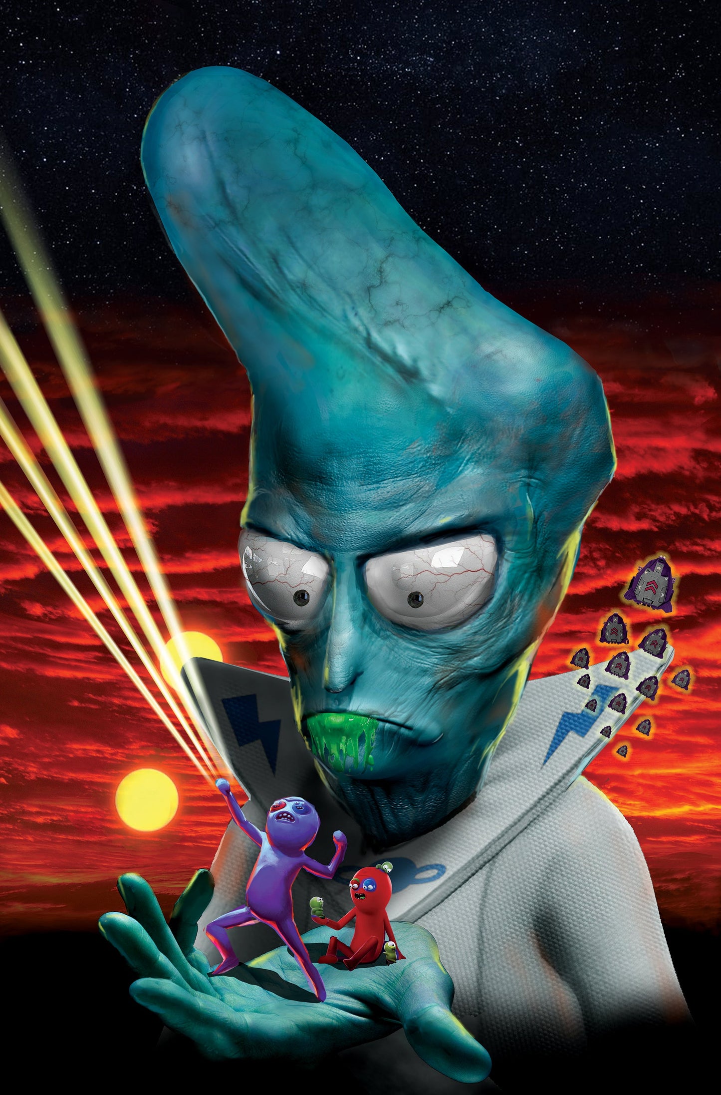 Trover Saves The Universe #3 (Of 5) John Gallagher Virgin Variant (Mr) (10/13/2021) Image