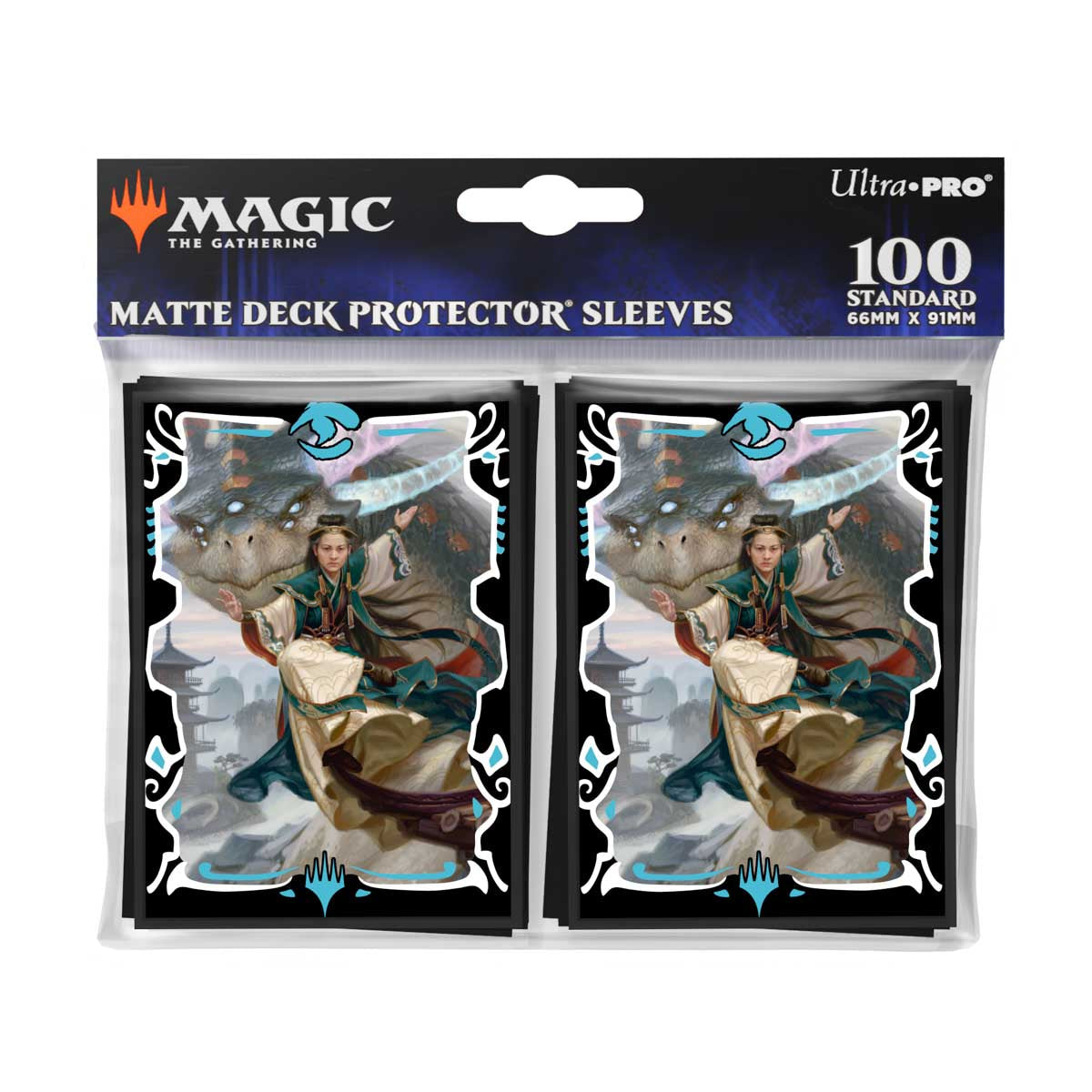 Ultra PRO: Standard 100ct Sleeves - Tarkir: Dragonstorm (Jeskai Commander)