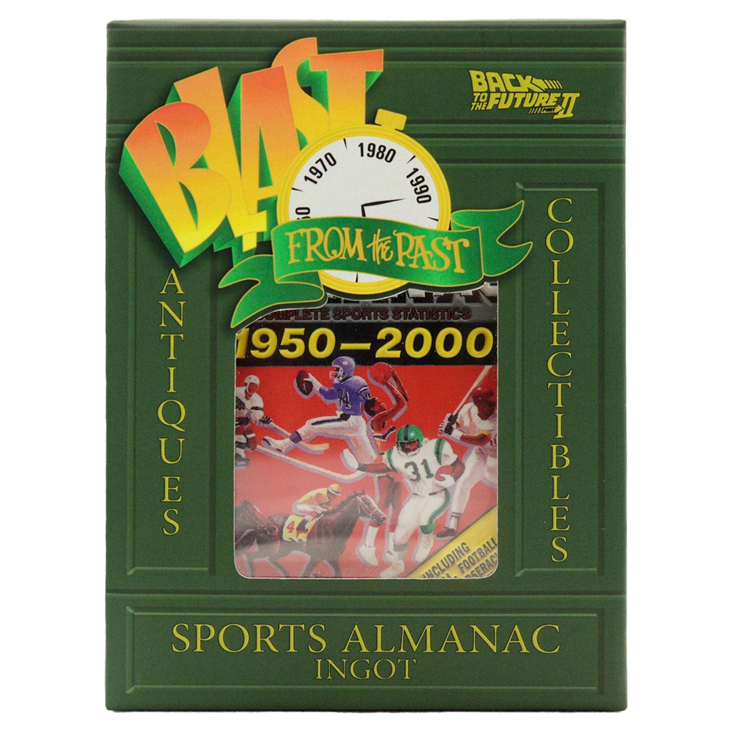 Zurück in die Zukunft Teil II Limited Edition Sports Almanac Ingot