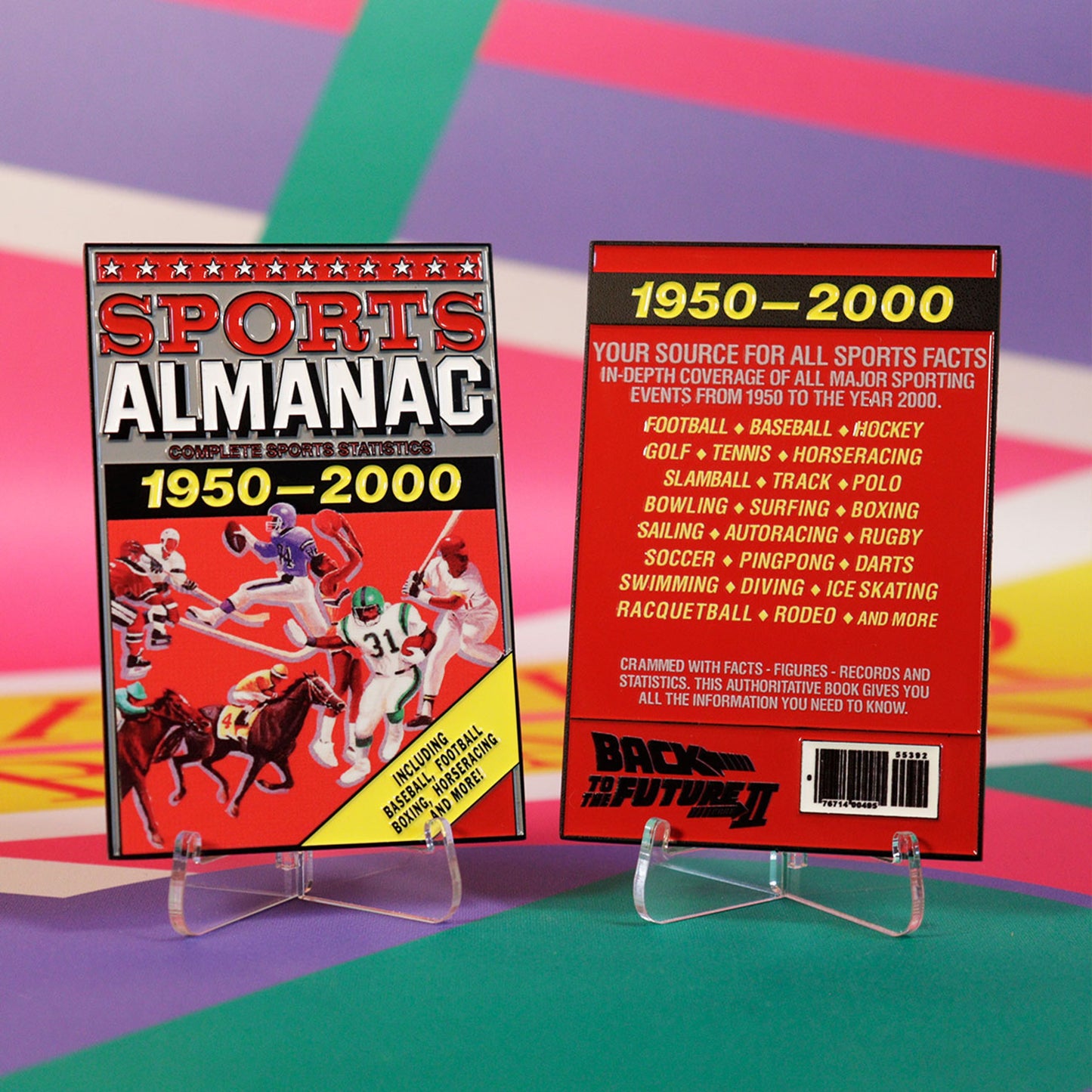 Zurück in die Zukunft Teil II Limited Edition Sports Almanac Ingot