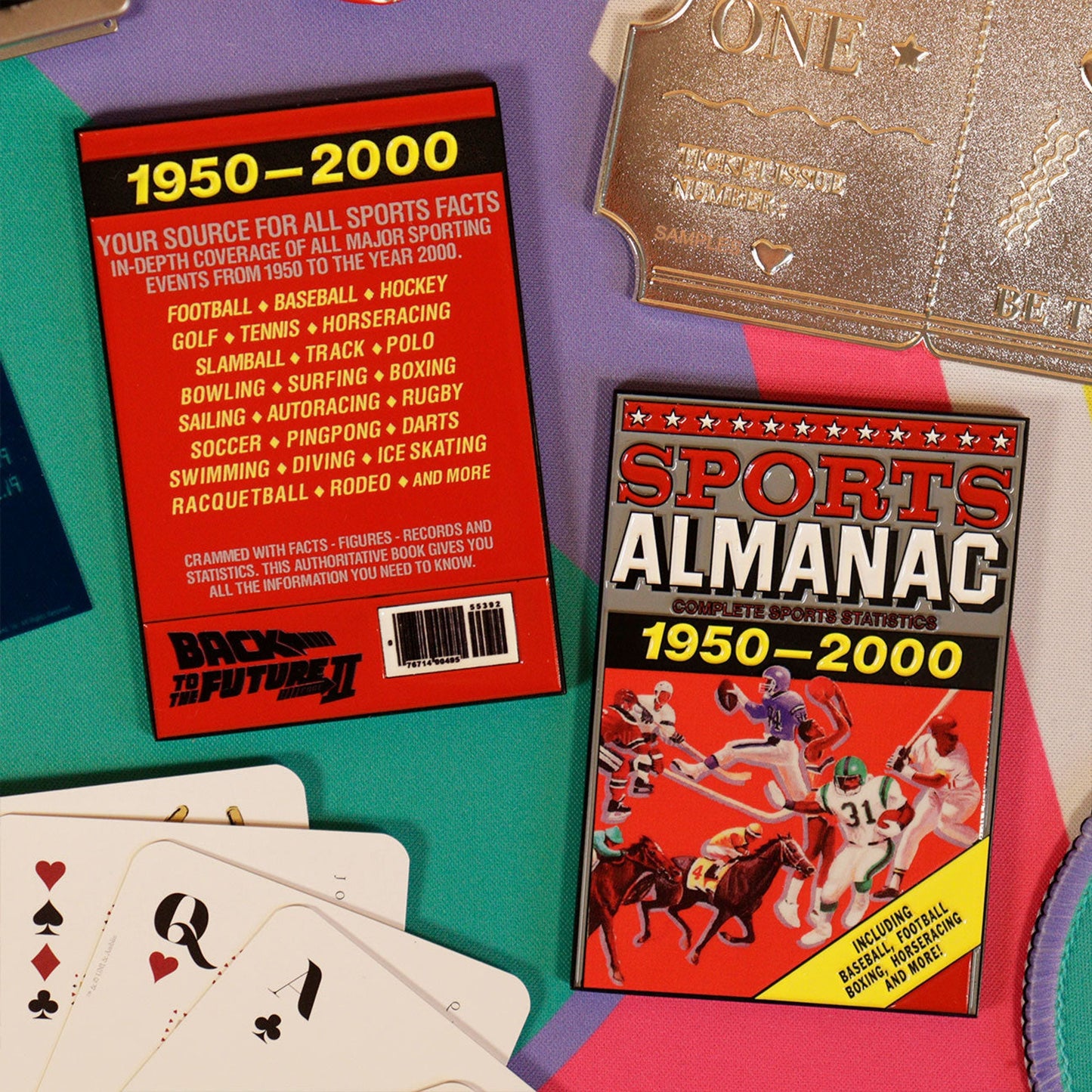 Zurück in die Zukunft Teil II Limited Edition Sports Almanac Ingot