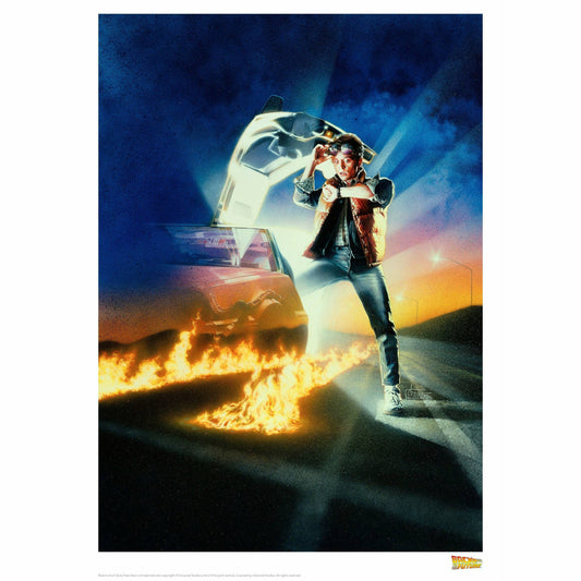 Back to the Future "Classic Movie Art" Limited Edition Commemorative Print