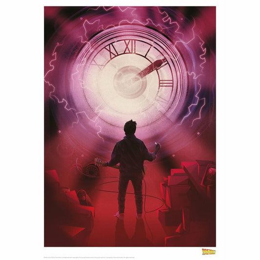 Back to the Future "Too Darn Loud" Limited Edition Commemorative Print