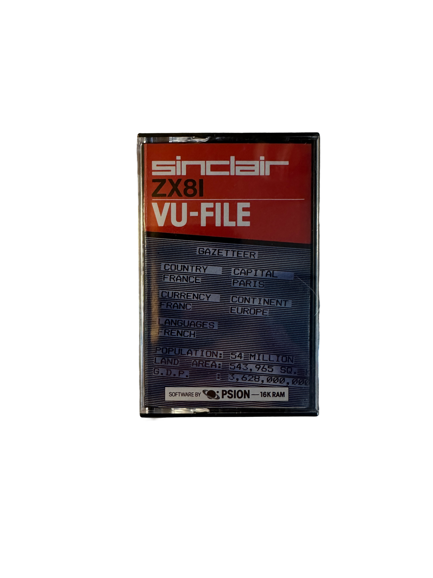Timex Sinclair 1000 Cassette Lot - (17) - Pac Rabbit, Chess, etc.