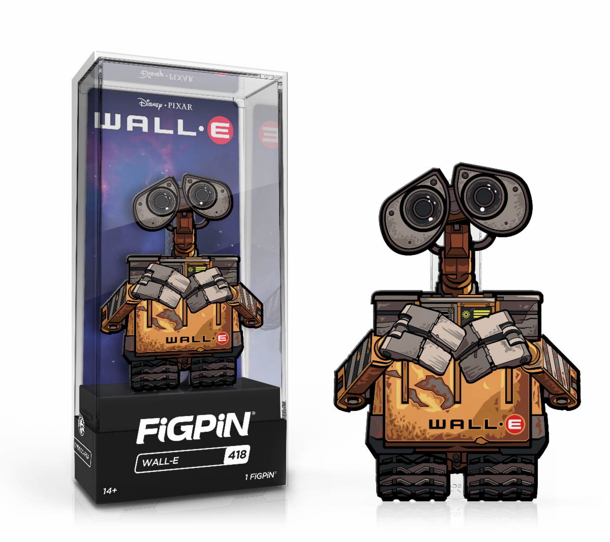 FiGPiN: WALL-E - WALL-E #418 - Super Anime Store