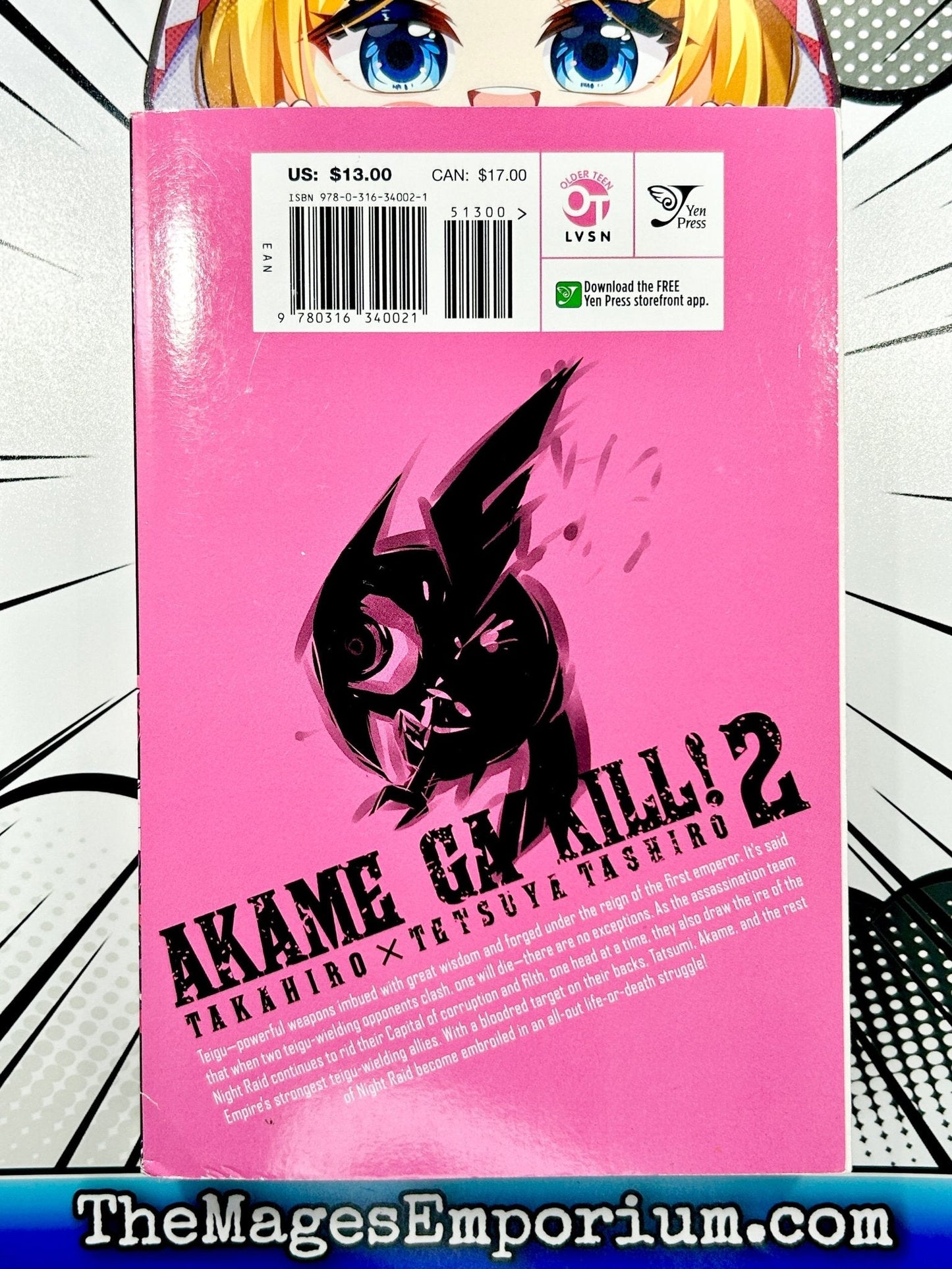 Akame ga Kill Vol 2