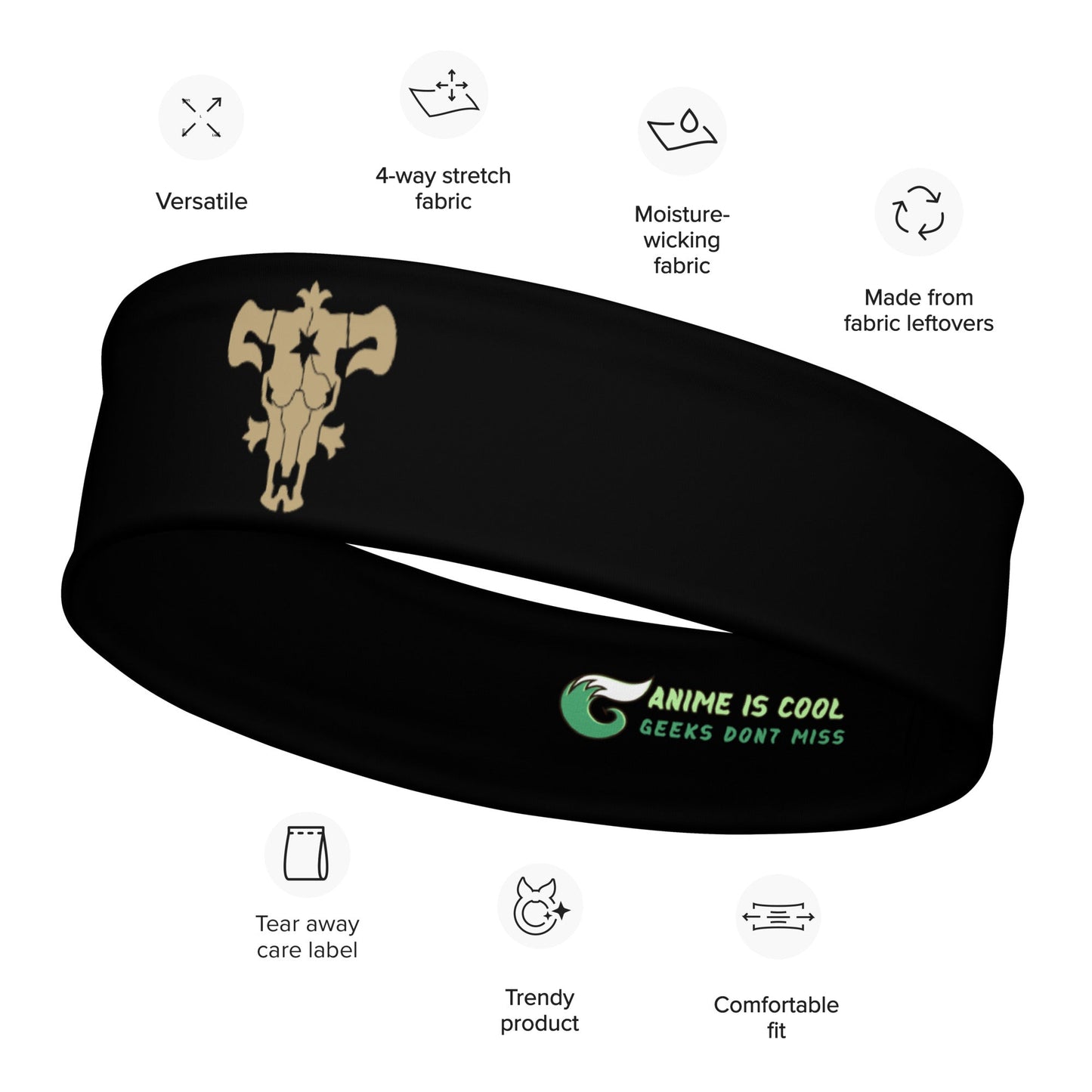 Asta Black Bulls Anime Headband