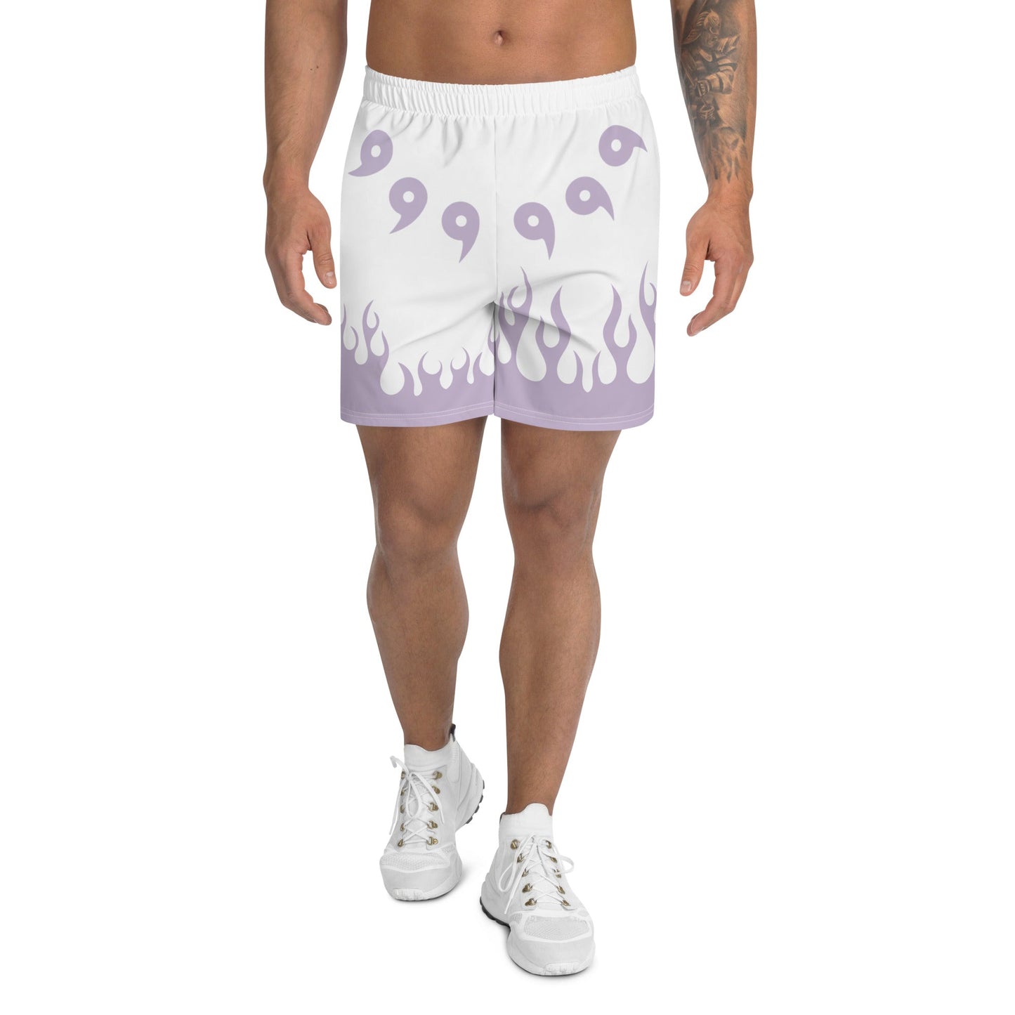 Sixth Paths Lavendel-Recycled-Athletic-Anime-Shorts