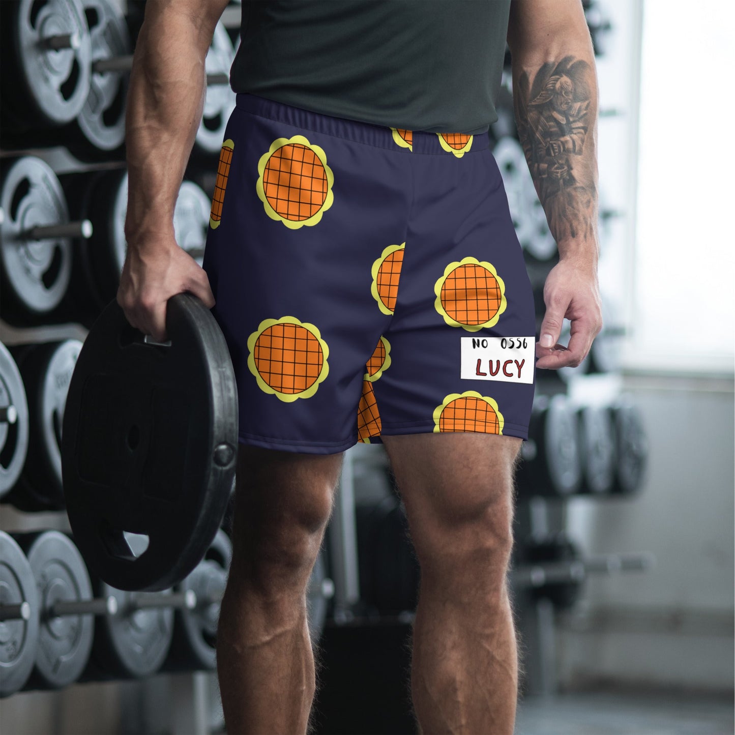 Lucy Ruffy recycelte Sportshorts