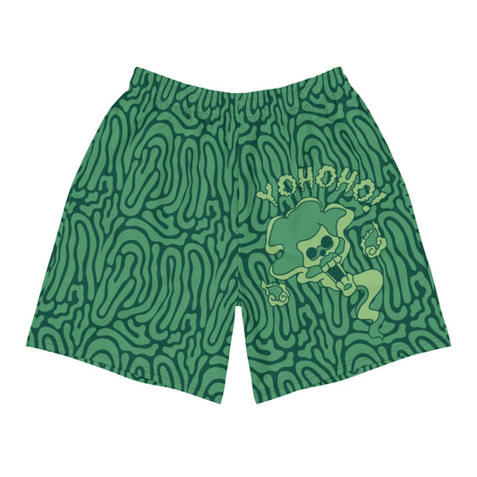 Brook Soul Yohoho Men's Recycled Athletic Anime Shorts