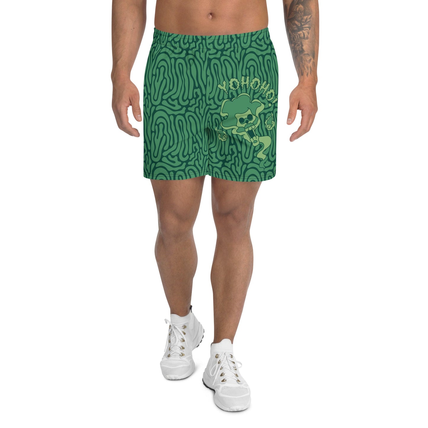 Brook Soul Yohoho Men's Recycled Athletic Anime Shorts