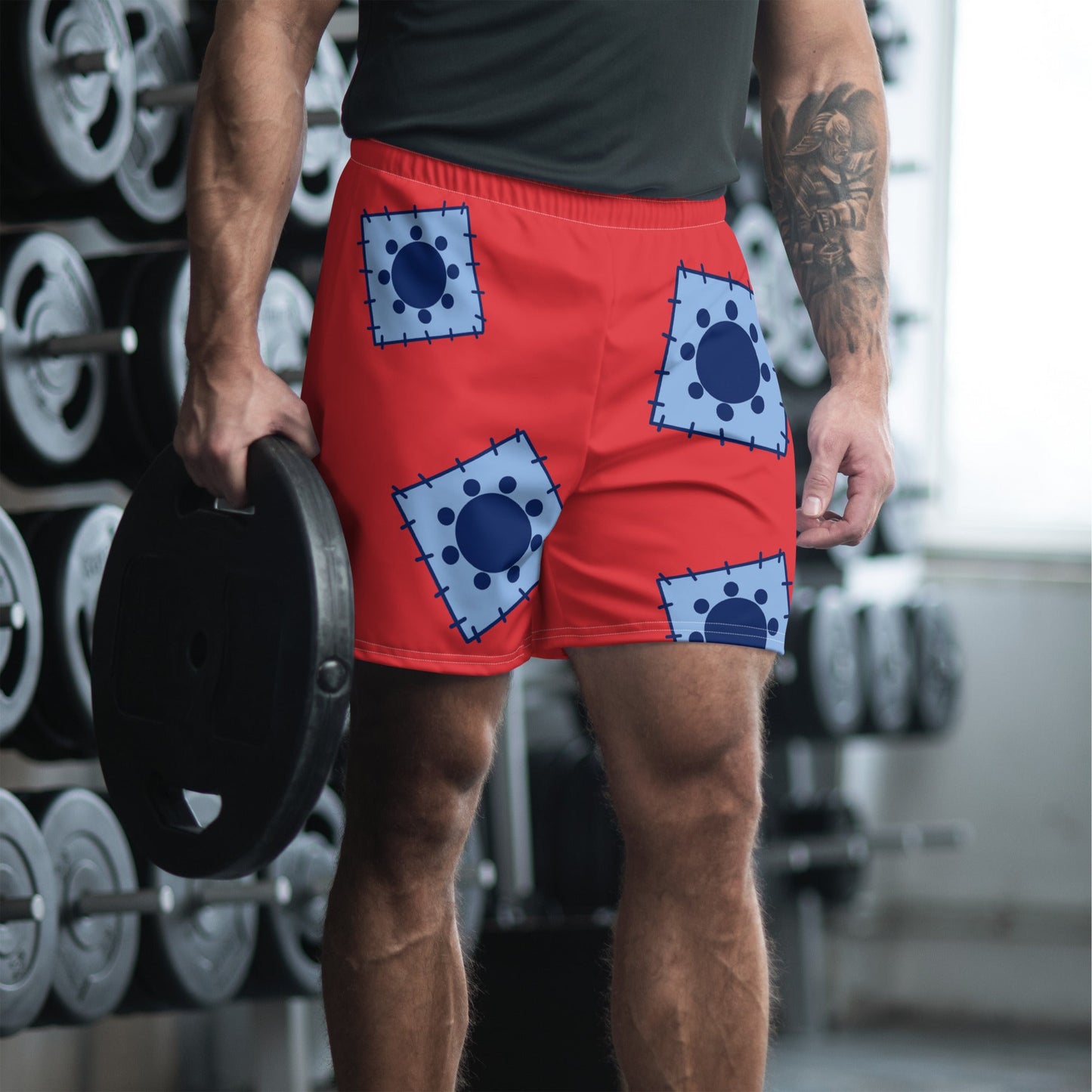 Luffy Wano Men's Recycled Athletic Anime Shorts
